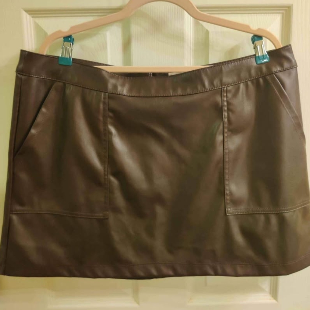 a new day Brown Mini Skirt